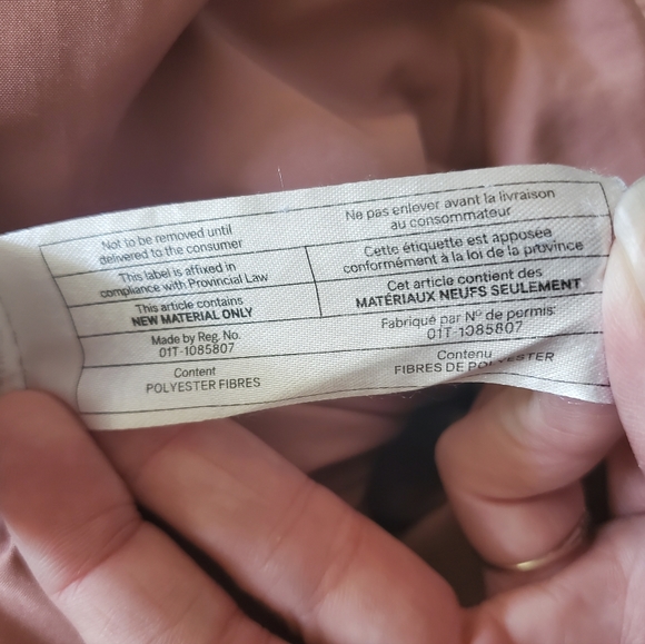 H&M sherpa fleece teddy bear sweater jacket blush pink size XS - Picture 8 of 9